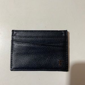 French Connection black and red leather wallet